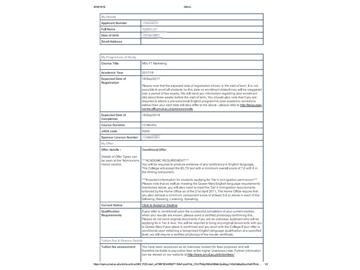 恭喜張同學獲得倫敦大學瑪麗皇后學院市場營銷專業(yè)碩士通知書