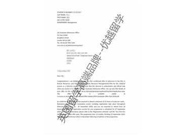 2018offer：恭喜吳同學(xué)獲得倫敦政治經(jīng)濟(jì)學(xué)院社會與公共傳播專業(yè)碩士通知書