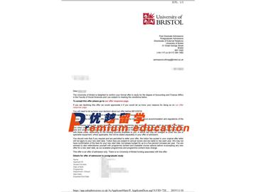 2020offer：恭喜孫同學(xué)獲得布里斯托大學(xué)(世界排名：49)會(huì)計(jì)與財(cái)務(wù)專(zhuān)業(yè)碩士通知書(shū)